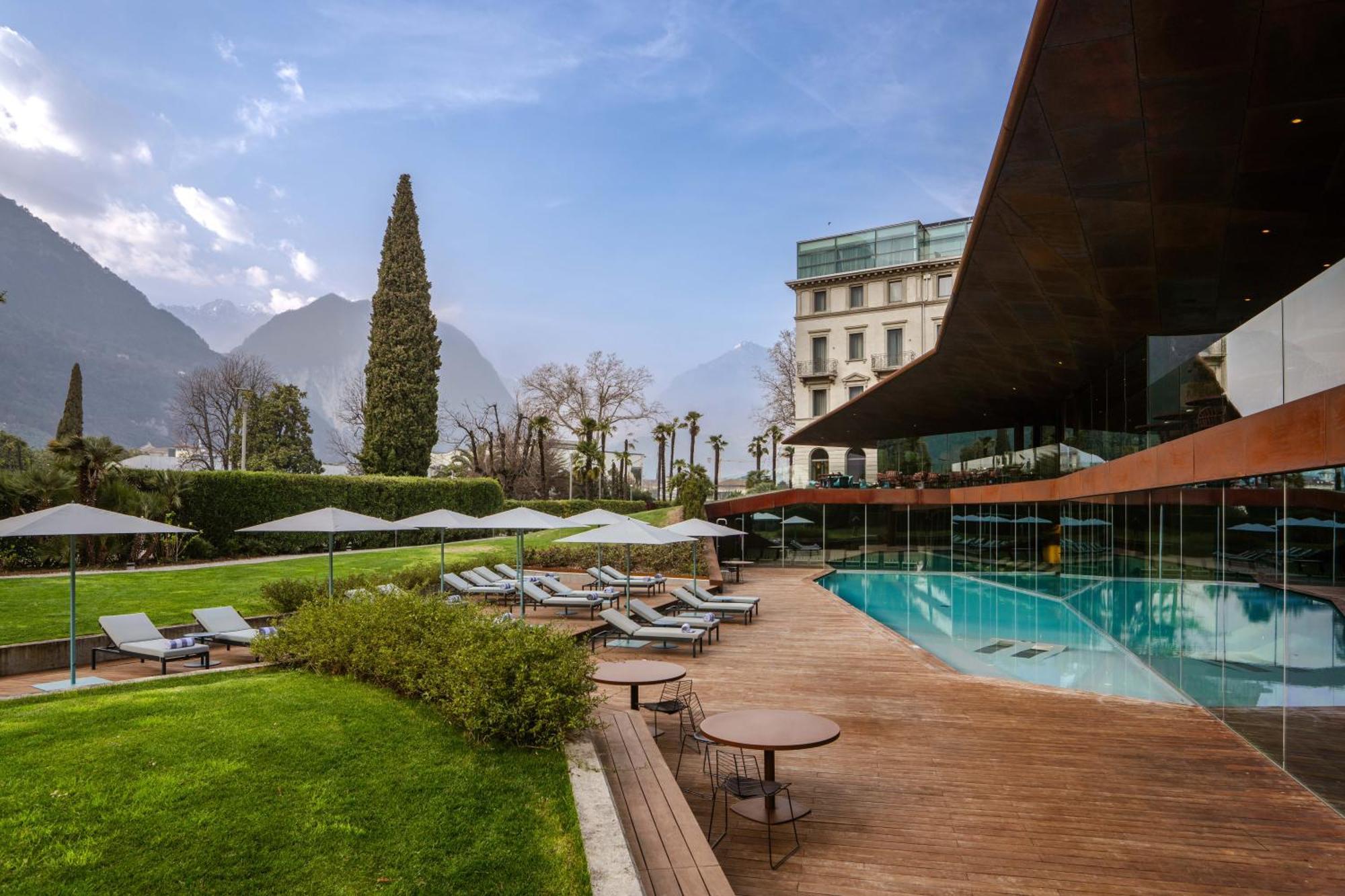 Lido Palace - The Leading Hotels Of The World Riva del Garda Exteriér fotografie