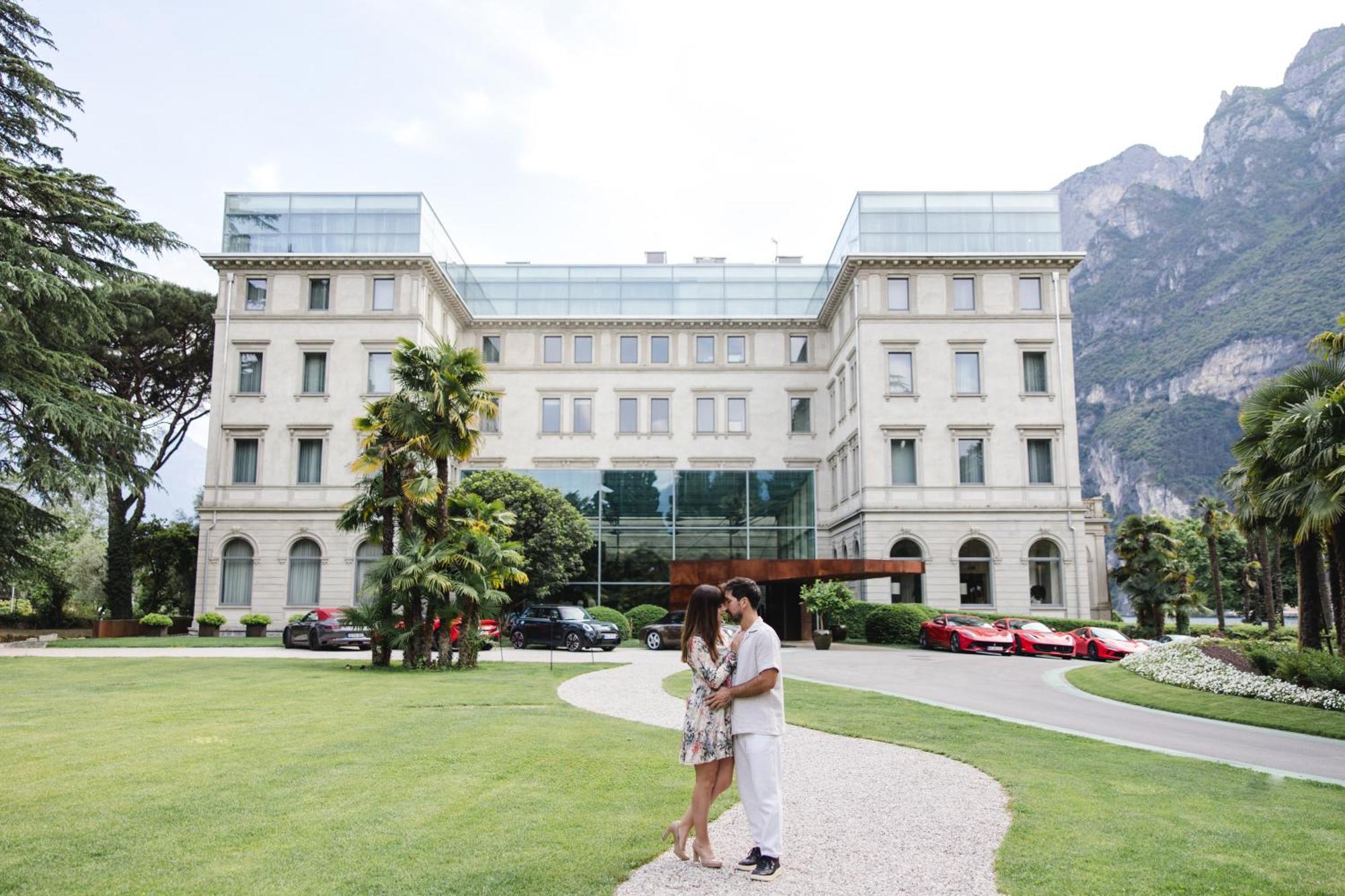 Lido Palace - The Leading Hotels Of The World Riva del Garda Exteriér fotografie